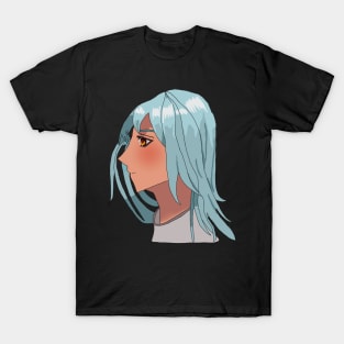 Anime Girl with Teal Hair T-Shirt